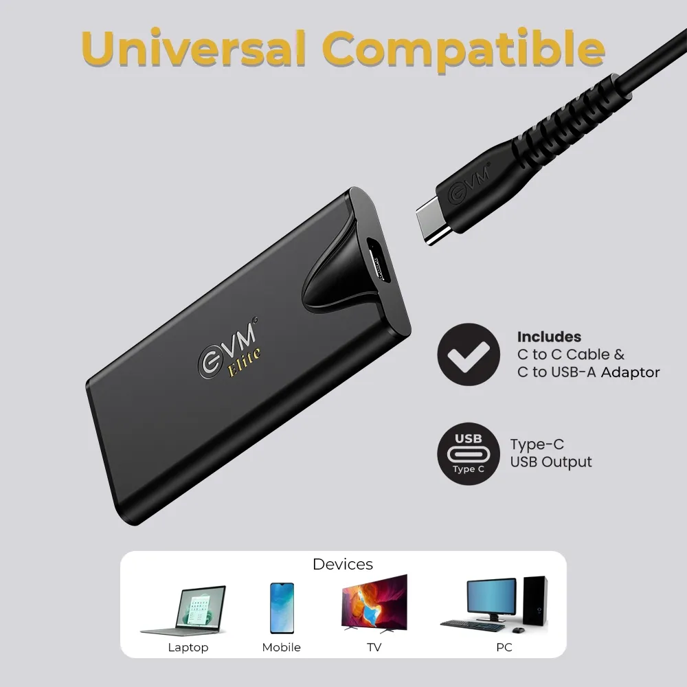 EVM Elite External SSD 512GB EnSave Pro Type-C view 4